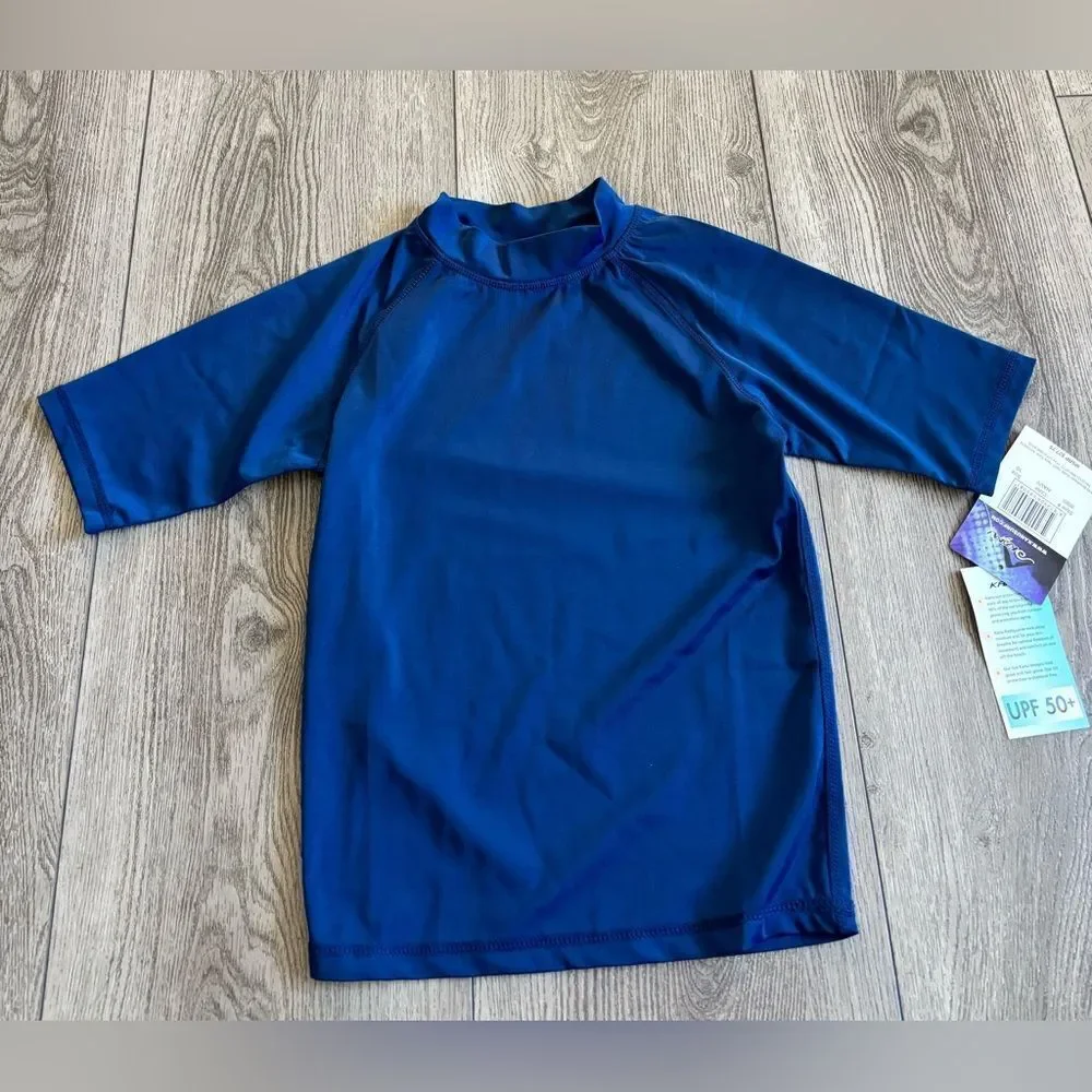 Kanu Kids Swim Rash Guard - Blue